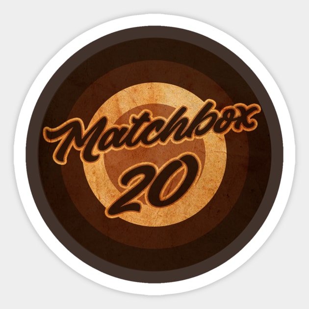 matchbox twenty Sticker by no_morePsycho2223